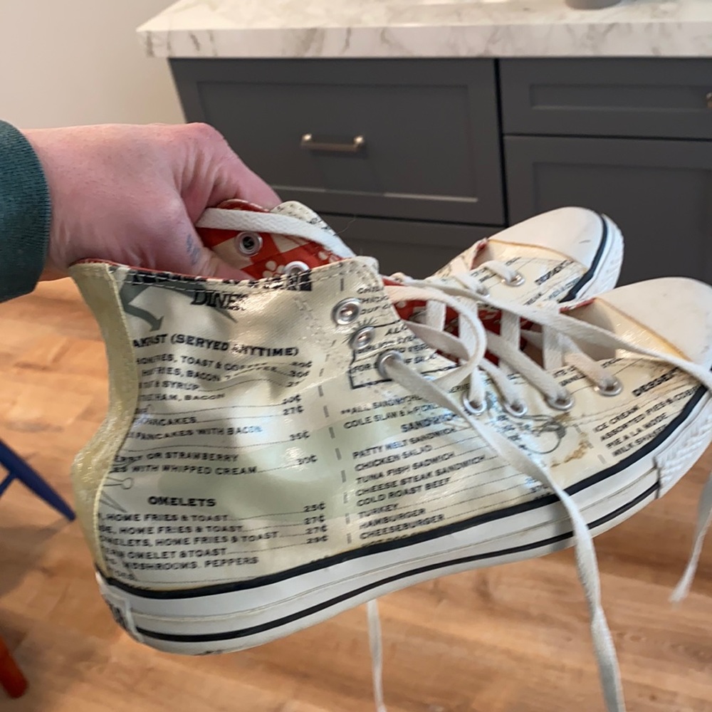 Diner menu chuck Taylors